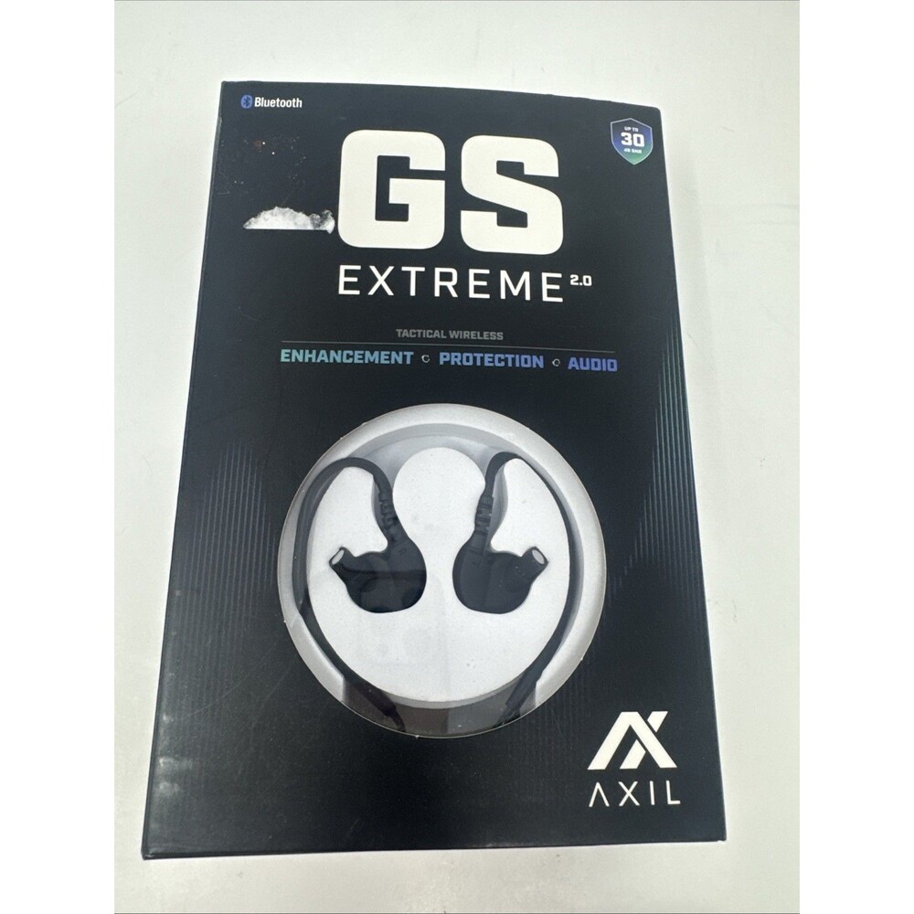 Sig Sauer AXIL GS Extreme 2.0 Active Hearing Protection Bluetooth Earbuds NEW